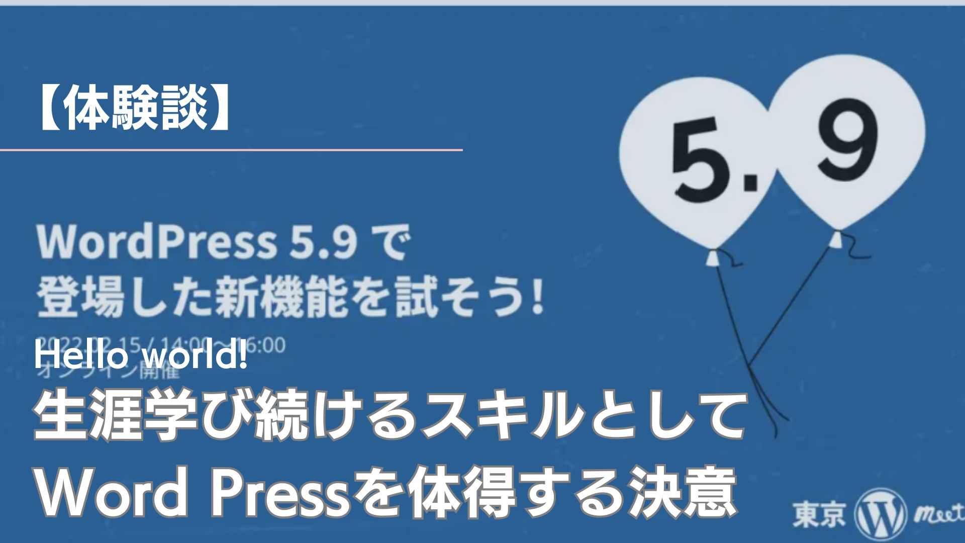 生涯学び続けるスキルとしてWord Pressを体得する決意